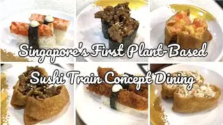 Singapore&rsquo;s First Vegetarian Sushi Train Concept Dining | Saut&eacute; Sushi