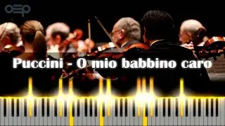 Puccini - O mio babbino caro | Classical Music with MIDI Visualizer 4K