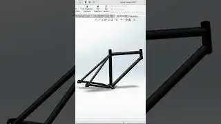 Solidworks Bicycle frame