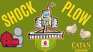 CATAN | SHOCK Early Game Road Builder Plow | Game 400