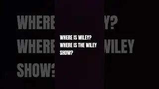 Where is the Wiley Show? #couchpotato #thewileyshow #wileylutherkang