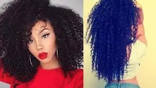 CURLY HAIR TUTORIAL COMPILATION | EDGES + HAIRSTYLES |