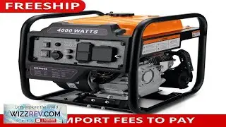 4000 Watt Portable Inverter Generator Gas Powered Generator for Emergency Home eBay
