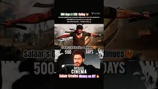 Salaar Creates History on OTT #prabhas #salaar #movie #aura #trending #music #song #shorts #ytshorts