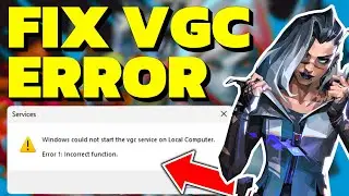 How To Fix Valorant VGC Service Error
