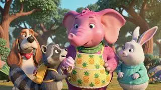 Strawberry Elephant Gang 🍓The Flower Crown Ceremony in the Blooming Field