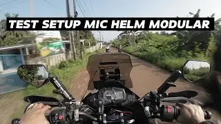 Solusi Rekam Suara Bening di #HelmModular #Motovlog #micsetup