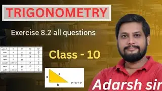 Exercise -8.2 all questions. Class -10