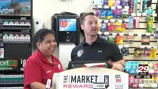 Charlottesville police officers trade badges for cash registers for a day