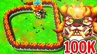 100,000 SCORE WITH MAGNET TRICK !? Rakshasa King - Snake Rivals