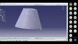 ONLINE CLASS CATIA HELIX AND THREADED CUT 130122