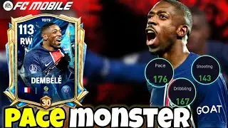 TOTS 108 RW УСМАН ДЕМБЕЛЕ &mdash; МИГАЮЩИЙ В FC MOBILE🥶 БЫСТРЕЕ, ЧЕМ АЛЬ-ОВАЙРАН? #fcmobile
