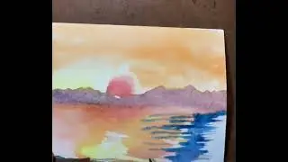 Setting Sun #art #artist #drawing #simpleart