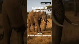 The Evolution of Elephants 🐘🐘 #shorts