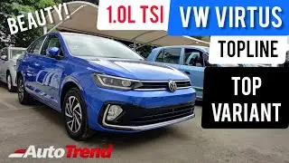 Volkswagen Virtus TopLine 1.0 TSI | Full Review | TeamAutoTrend