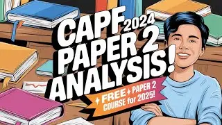 CAPF paper 2 analysis and FREE PAPER 2 initiative