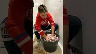 Па-ба-пам! Моя новая комната готова / Отделка стен своими руками #shorts