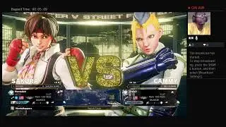 Idk 12th sfv livestream, trying out sakura on other tag