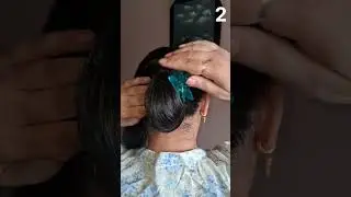 Claw clip hairstyles | Simple Juda hairstyles | Hairstyles for long hair | Hair style girl simple