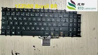 Teclado para LG 15Z980 SG-90920-40A SN3870BL AEW73949817 Brasil Substitui&ccedil;&atilde;o e instala&ccedil;&atilde;o