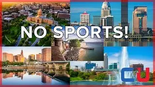 5 Cities Without Professional Sports Teams!
