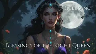 🌙 Blessings of the Night Queen | Lilith Empowerment Spell Song for Strength, Freedom & Power 🔥🖤