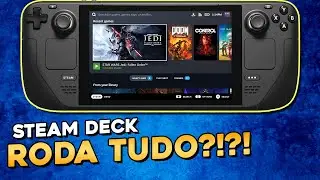 O qu&atilde;o FORTE &eacute; o Steam Deck? An&aacute;lise de desempenho e hardware!