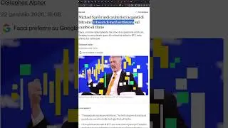 Allerta Bitcoin - Flash crash o rimbalzo? Update Analisi Tecnica