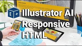Convert Illustrator AI to Responsive HTML | Adobe CC Plugin
