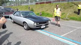 LinnaCruising  moottorirata 2015,  Finland. Firebird burnout.