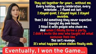 I Was Never Included… So I Threw a Party Without My Own Family...