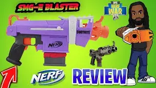 DFC Nerf Fortnite SMG-E REVIEW /Stryfe Reskin!!