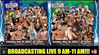 WrestleShow NJ Day 2 Megacast| Nick Club Wrestling Happy Hour 5/19/24