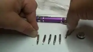Portable 8 in 1 Mini Screwdriver Pen Set from  