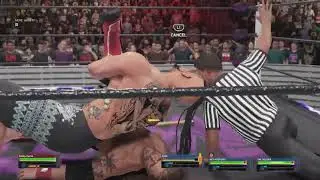 WWE 2K25 - Clarke Causes more destruction