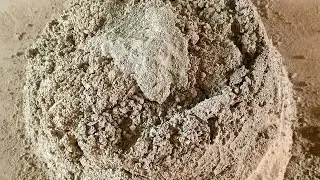 New ✅ Yellow Gritty Texture Whole Tub Little Hard Chunks Dry Floor Crumbling 😌