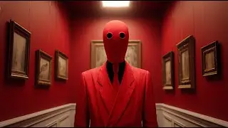 AI Short Film 4K | ALL ON RED - Glamour Dance | Elegant Techno