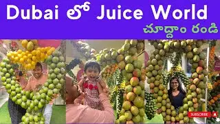 దుబాయ్ లో తాజా పండ్ల Juice || Juice World Dubai || Fresh Fruit Juice || Shop Al Rigga Dubai, UAE