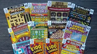 🥳£40 gamble with Allwyn national lottery scratch cards! Not a bad session at all! Sunday funday 🥳