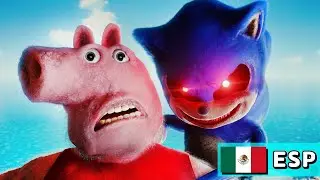 &iexcl;Sonic.exe vs Cursed Peppa - Animaci&oacute;n en Espa&ntilde;ol Latino