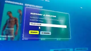 Fortnite Creator Code Animation v4