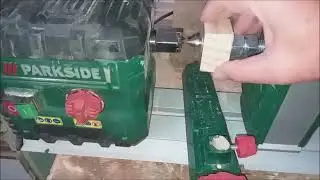 Lechón 216: Arreglo contrapunta Torno Parkside Lidl Modelo PDM 600 A1