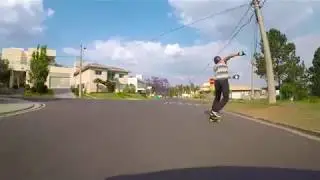 Alphaville Freeride Steeze Thiago Lessa - Downhill Longboard Skate Freeride