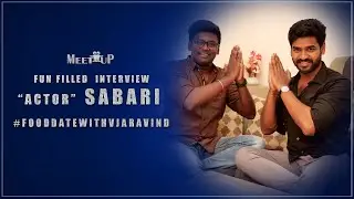 FOOD DATE WITH @VijayTelevision VELAIKARAN ACTOR SABARI | THARAMANA FOOD DATE