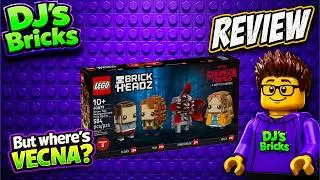 LEGO Stranger Things Eleven, Max, Demogorgon and Holly Brickheadz REVIEW! Set 40879