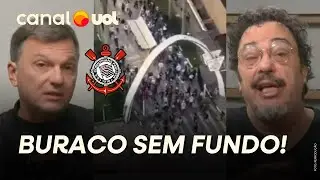 MAIOR CRISE DA HISTÓRIA DO CORINTHIANS! BURACO SEM FUNDO; COLUNISTAS DEBATEM CENÁRIO APÓS INVASÃO