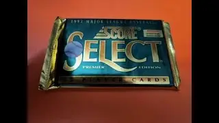 1993 Score Select PREMIER EDITION baseball pack rip with RICKEY HENDERSON & FRANK THOMAS!