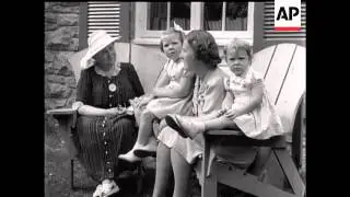 QUEEN WILHELMINA IN AMERICA - NO SOUND