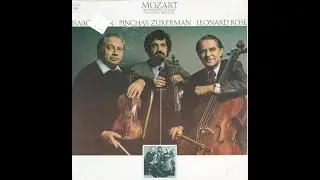 Mozart* - Isaac Stern &middot; Pinchas Zukerman &middot; Leonard Rose &ndash; Divertimento In E-flat For String Trio