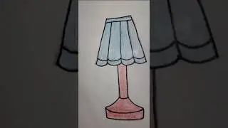 Lamp Drawing #art #drawing #shorts #popular #trending #like #shararat #lamp